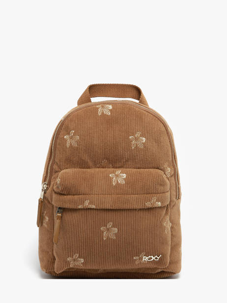 1 Compartment Backpack Roxy Brown back to school RJBP4935