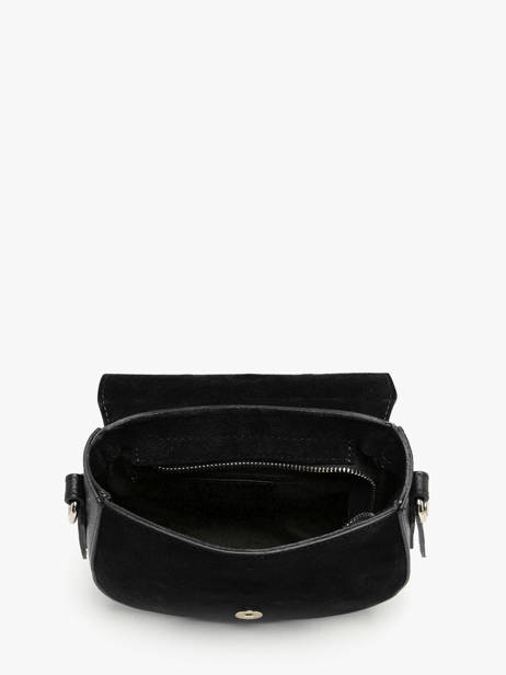 Sac Bandoulière Velvet Studs Milano Noir velvet studs VS25093 vue secondaire 3