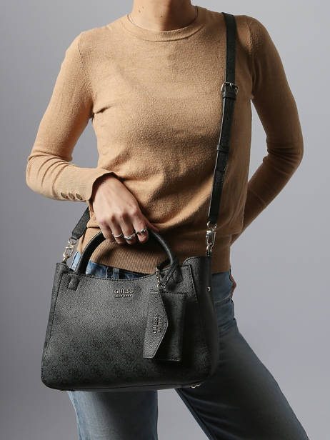 Satchel Brenton Guess Black brenton LG964805 other view 1