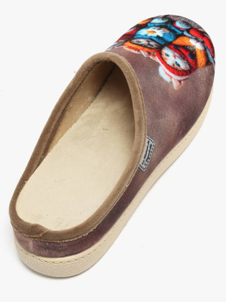 Slippers La maison de l'espadrille Beige women 8 other view 2