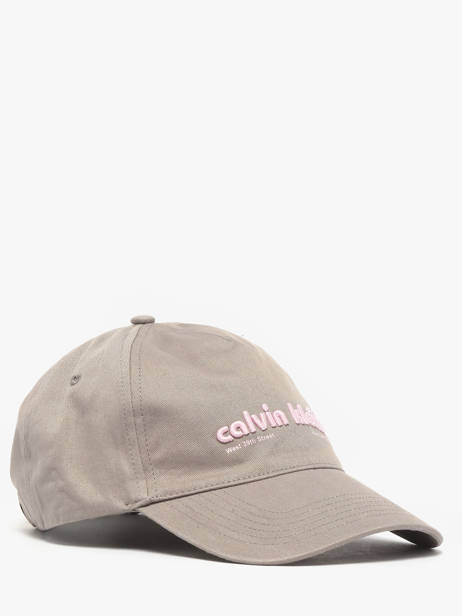 Casquette Calvin klein jeans Beige accessoires 4G5061G vue secondaire 1