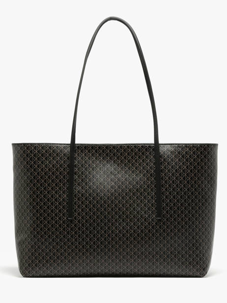 Shoulder Bag Coated Emblem Recycled Polyester Calvin klein jeans Black coated emblem 4F3266G