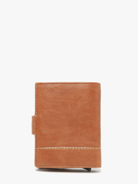 Wallet With Coin Purse Leather Maverick Brown rough gear MAVRG063 other view 2