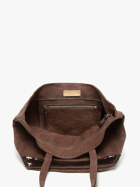 Shopping Bag Cabas Lin Vanessa bruno Brown cabas lin 31V40378 other view 3