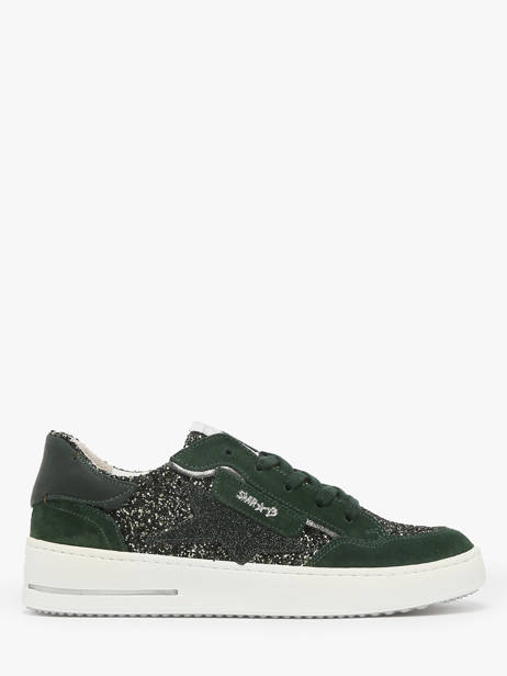Sneakers Ale In Leather Semerdjian Green women ALE