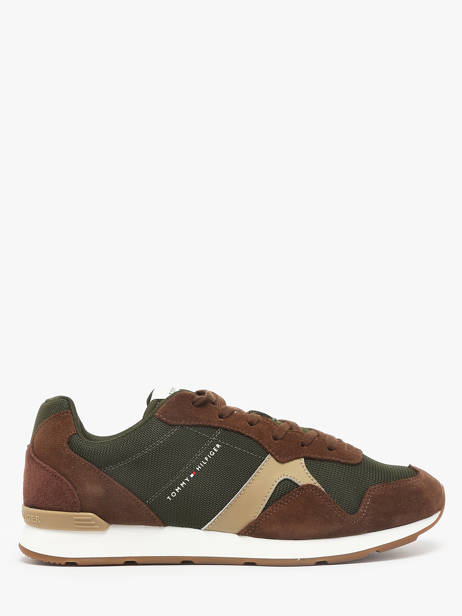 Sneakers In Leather Tommy hilfiger Brown men 5679M1Q