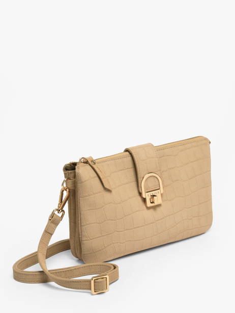 Shoulder Bag Equestre Croco Leather Etrier Beige equestre croco EECQ0143 other view 2