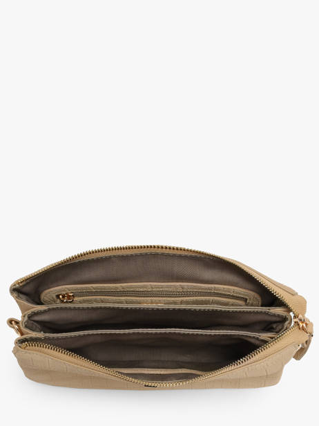 Shoulder Bag Equestre Croco Leather Etrier Beige equestre croco EECQ0143 other view 3