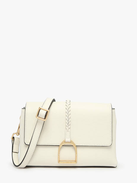 Shoulder Bag S Torsade Leather Etrier White torsade ETOS169S