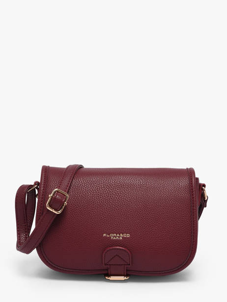 Shoulder Bag Grained Miniprix Red grained F7532