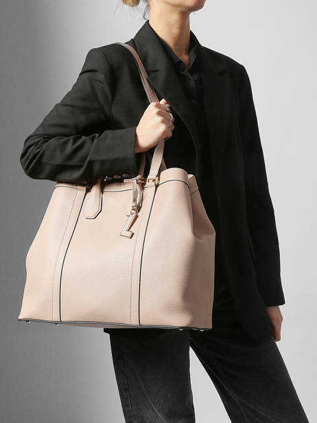 Shopping Bag Belleville Leather Lancel Beige belleville A13738 other view 1