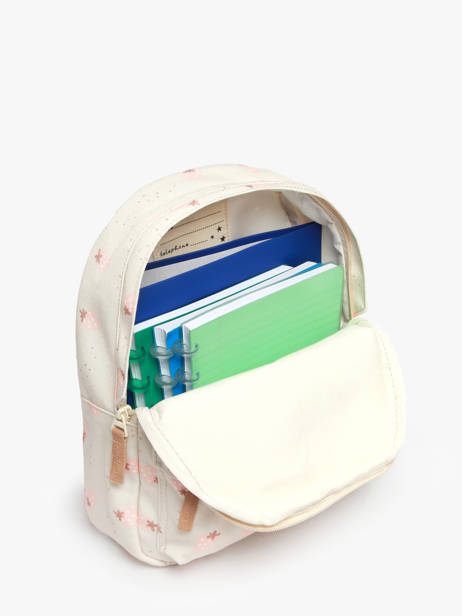 Mini Backpack Kidzroom White paris picture this 3382 other view 3