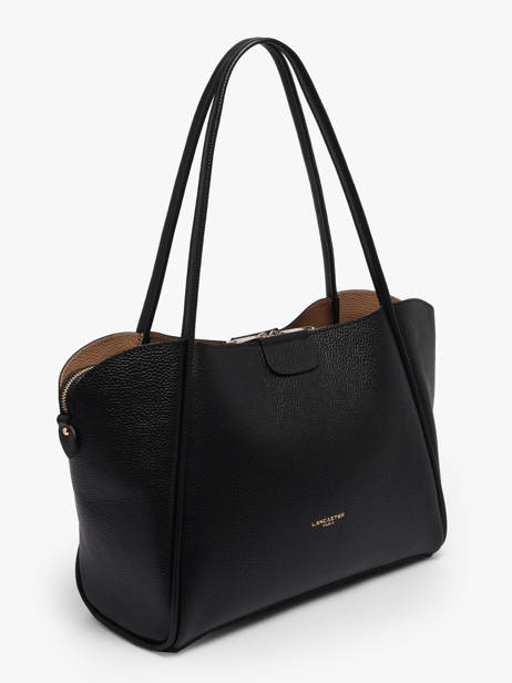 Shoulder Bag Ida Double Leather Lancaster Black ida double 86 other view 1