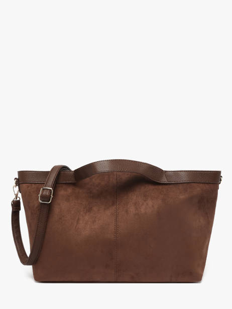 Satchel Wt Velvet Miniprix Brown wt velvet KJ62084