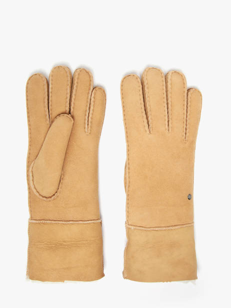 Gants Isotoner Marron women gloves 68667 vue secondaire 2