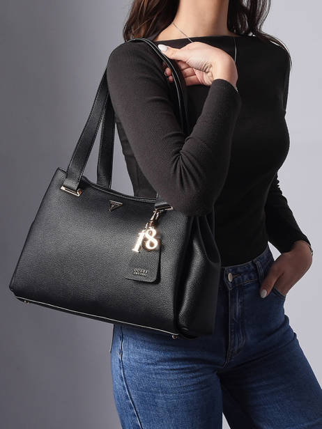 Shoulder Bag Evie Guess Black evie BG966422 other view 1