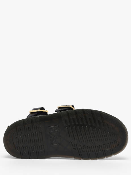 Sandals Gryphon Strap In Leather Dr martens Black women 42329001 other view 4
