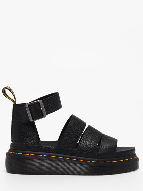 Clarissa Ii Quad Sandals In Leather Dr martens Black women 24476001