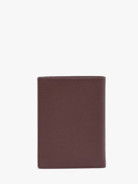 Wallet Leather Le tanneur Brown charles TCHA3311 other view 3