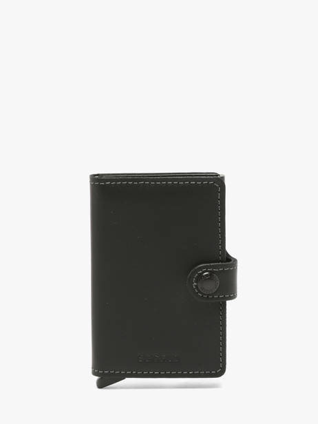 Card Holder Original Leather Secrid Black original MPC