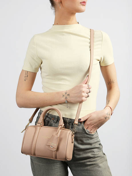 Sac Bandoulière Milano Ana Cuir Lancaster Beige milano ana 101 vue secondaire 1