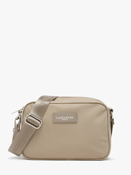 Shoulder Bag Basic Vita Nylon Lancaster Beige basic vita 76