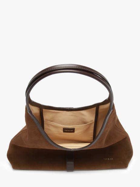 Shoulder Bag Vintage Leather Nat et nin Brown vintage ROMEO other view 3