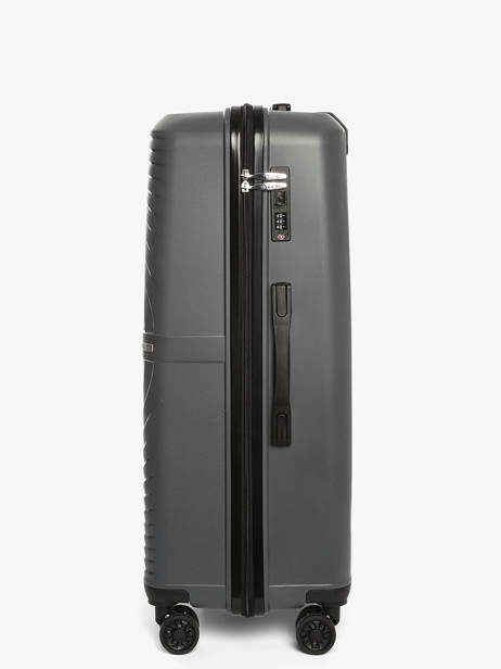 Hardside Luggage Montreal Travel Gray montreal L other view 3