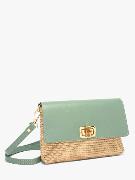 Sac Bandoulière Capri Milano Vert capri CP25111 vue secondaire 2