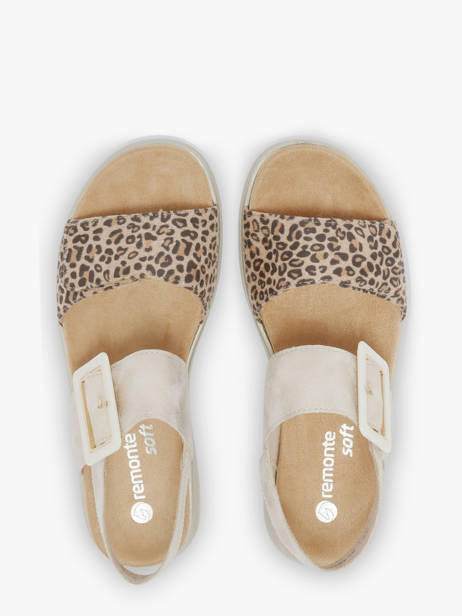 Sandals Remonte Multicolor women 91 other view 3