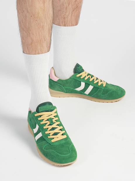 Sneakers In Leather Coolway Green men 8663807 other view 1