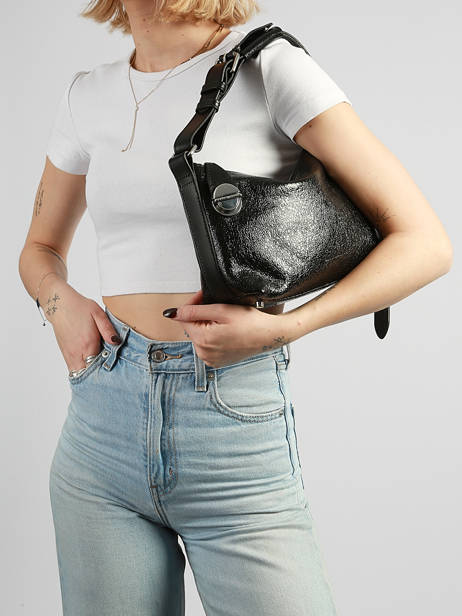 Shoulder Bag Eclipse Leather Paul marius Black eclipse ELLIBECL other view 1