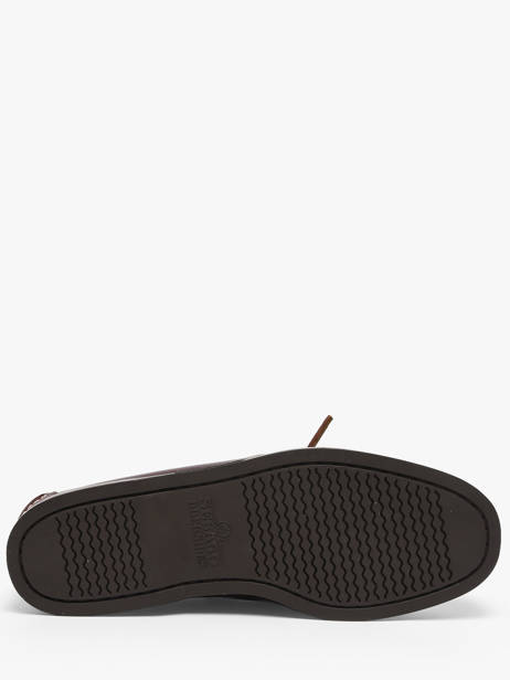 Boat Shoes In Leather Sebago Brown men 70000G0 other view 4