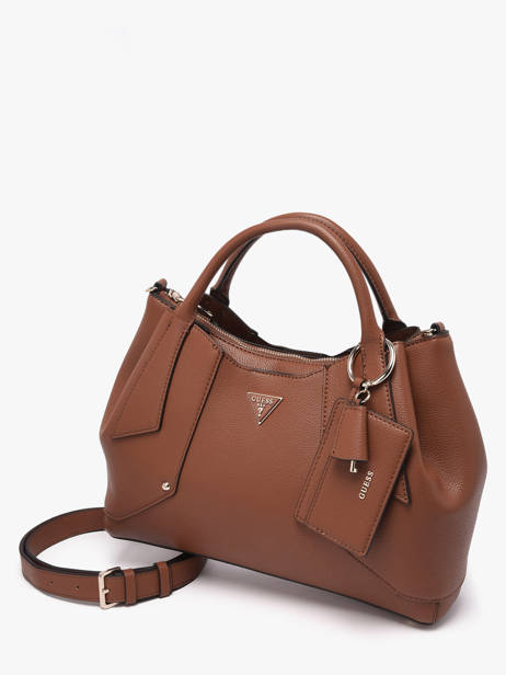 Sac Porté Main Darcy Polyester Guess Marron darcy BG991406 vue secondaire 2
