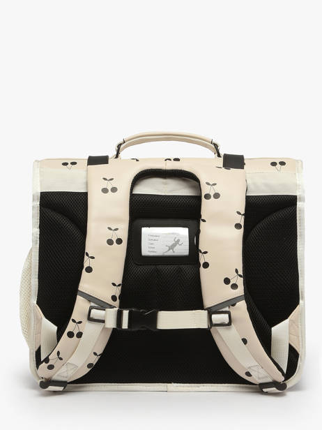 3-compartment Satchel Cameleon Beige vintage north PBVWCA41 other view 4