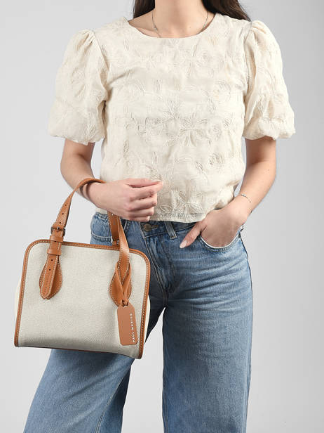 Small Satchel Escapade  Paul marius Beige escapade CABASESC other view 1
