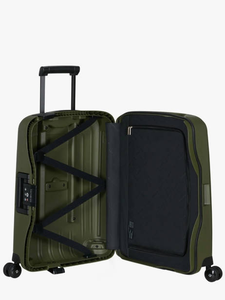 Cabin Luggage S'cure Samsonite Green s'cure 10U003 other view 3