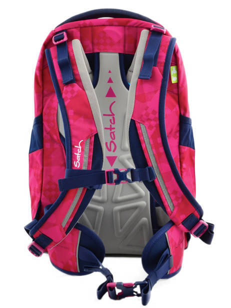 Backpack 1 Compartment Satch Pink pack SAT-SLE other view 5