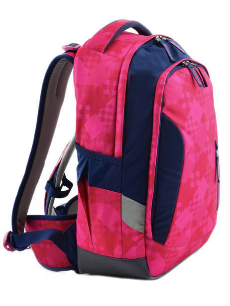 Backpack 1 Compartment Satch Pink pack SAT-SLE other view 4