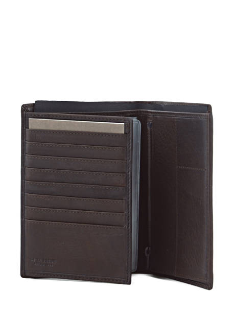 Leather Gary Wallet Le tanneur Brown gary TRA3318 other view 3