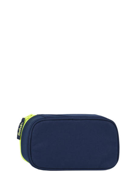 Pouch Satch Blue pencil case BSC other view 2
