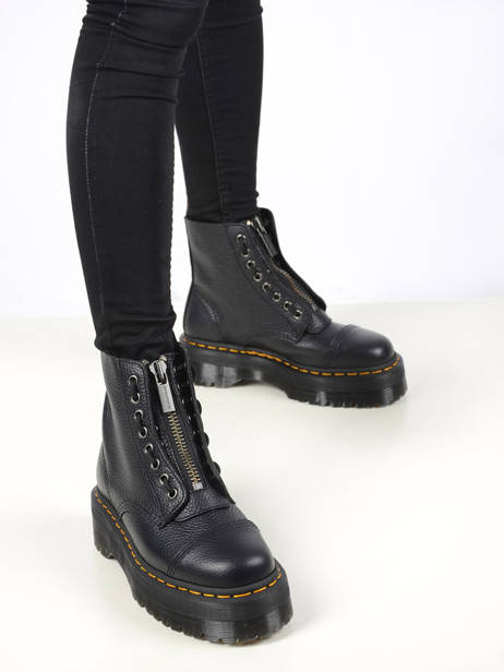 Sinclair Boots In Leather Dr martens women 22564001 other view 2