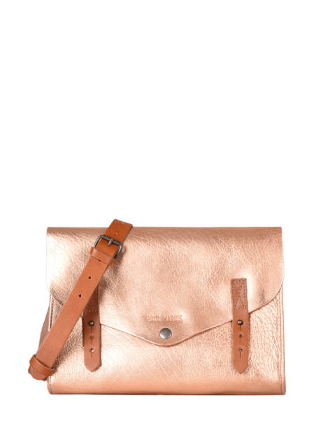 Leather L'indispensable Crossbody Bag Paul marius Gold vintage INDISPEN