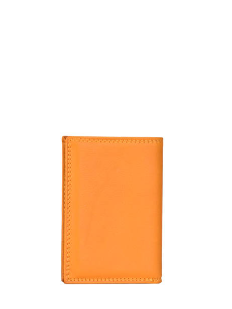 Porte-cartes Cuir Katana Jaune marina 753038 vue secondaire 2