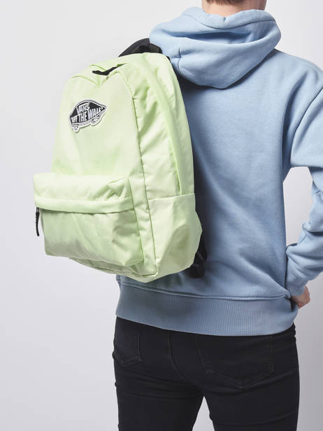 1 Compartment Backpack Vans Green backpack VN0A3UI6 other view 2