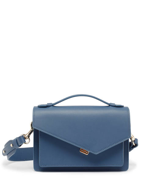 Leather Zoé Crossbody Bag Lancaster Blue zoe 10