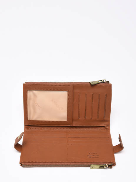 Wallet Leather Katana Brown marina 753118 other view 1