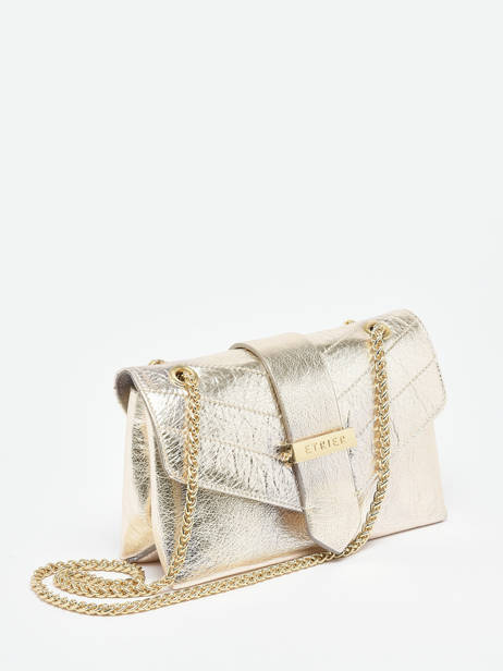 Cross Body Tas Jana Irise Leather Etrier Gold jana irise EJIR002R other view 1