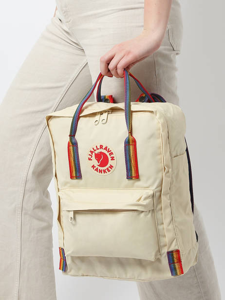 Sac à Dos 1 Compartiment Fjallraven Beige kanken 23620 vue secondaire 1