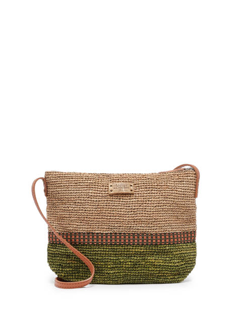 Crossbody Bag L'atelier Du Crochet Le voyage en panier Beige l'atelier du crochet AM730